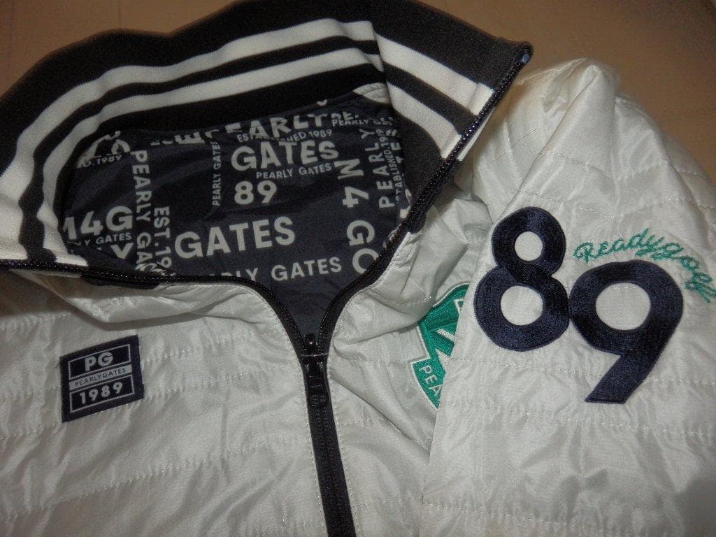 パーリーゲイツ★人気 リバーシブル4 WAY暖かジャケット★サイズ5 L