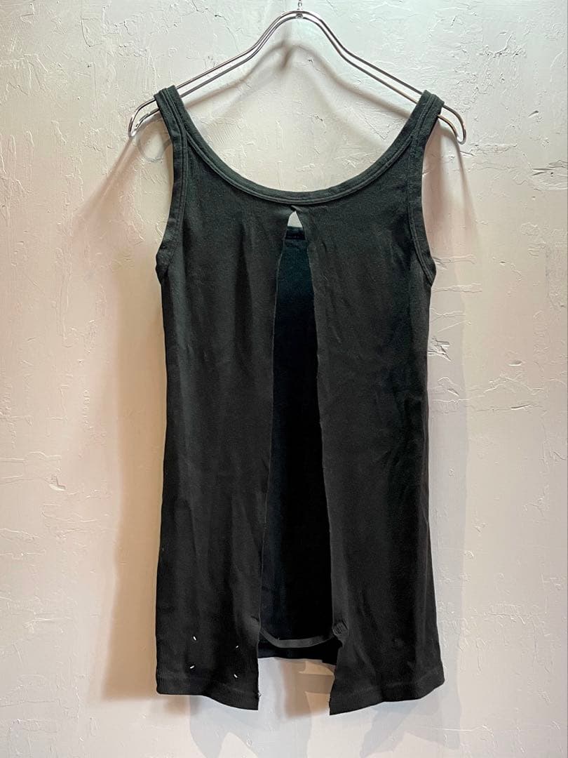 MAISON MARTIN MARGIELA バックオープンタンクトップ
