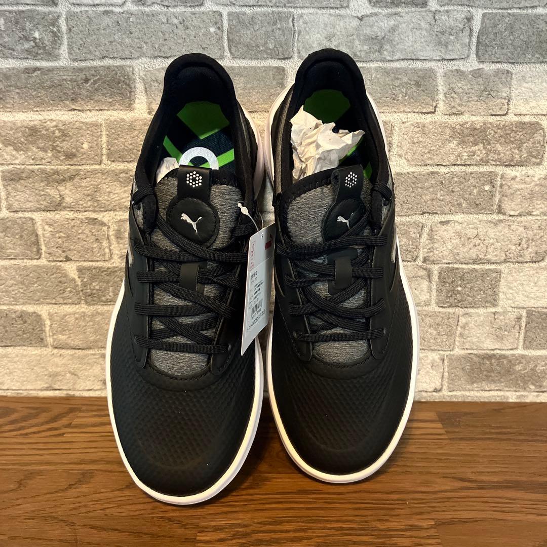 【PUMA】ゴルフシューズ 23cm スパイクレス ブラック イグナイト マリブ