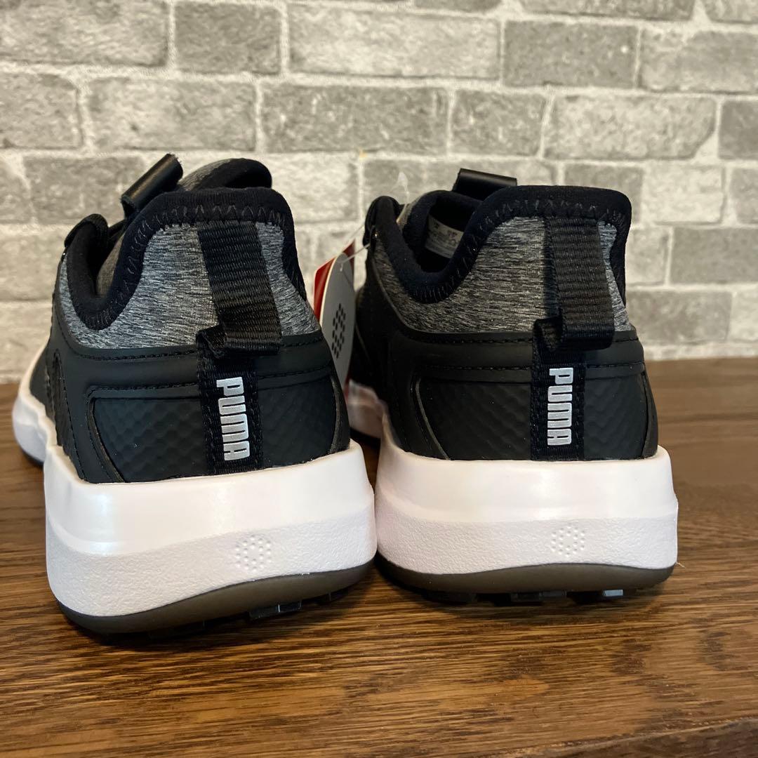 【PUMA】ゴルフシューズ 23cm スパイクレス ブラック イグナイト マリブ