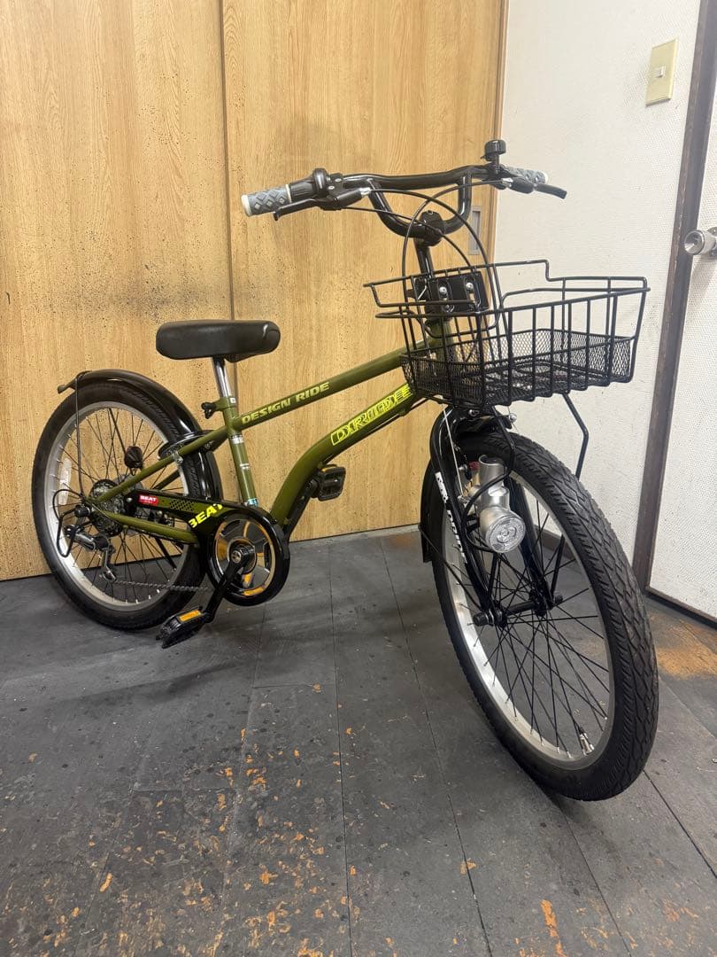 中古車　Jrマウンテン　DRIDE　22インチ　6段変速　LEDライト　美品