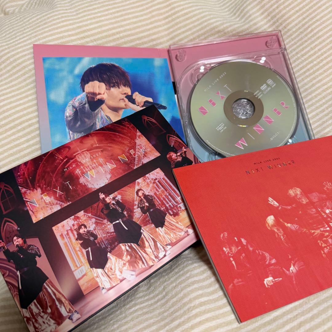 M!LK LIVE 2022 NEXT WINNER　初回限定盤DVD
