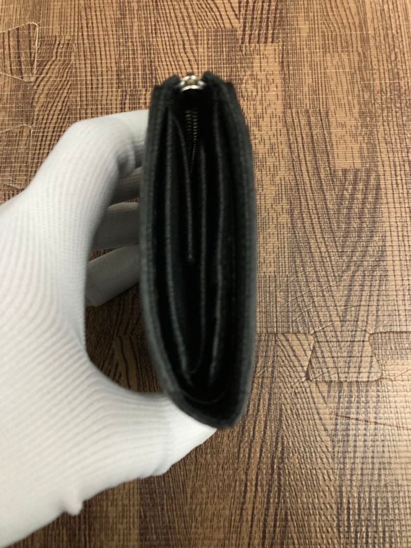 SLOW スロウ 二つ折り財布 ゴート レザー ミニウォレット L字ファスナー