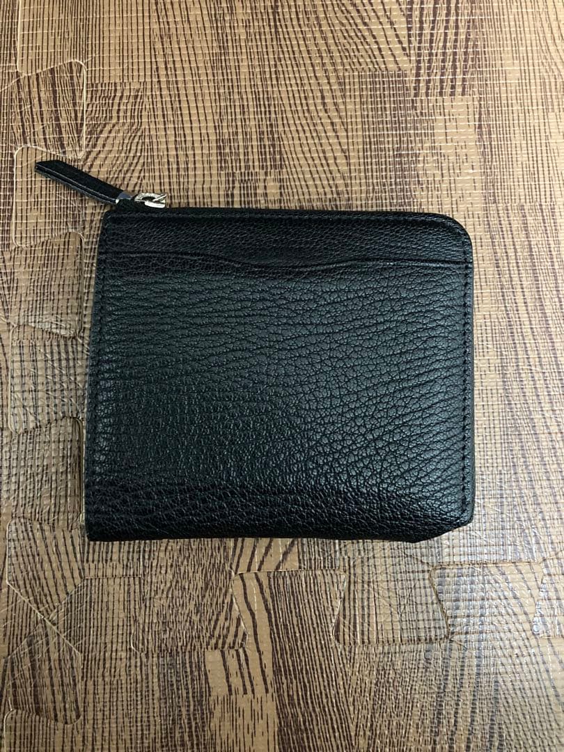 SLOW スロウ 二つ折り財布 ゴート レザー ミニウォレット L字ファスナー