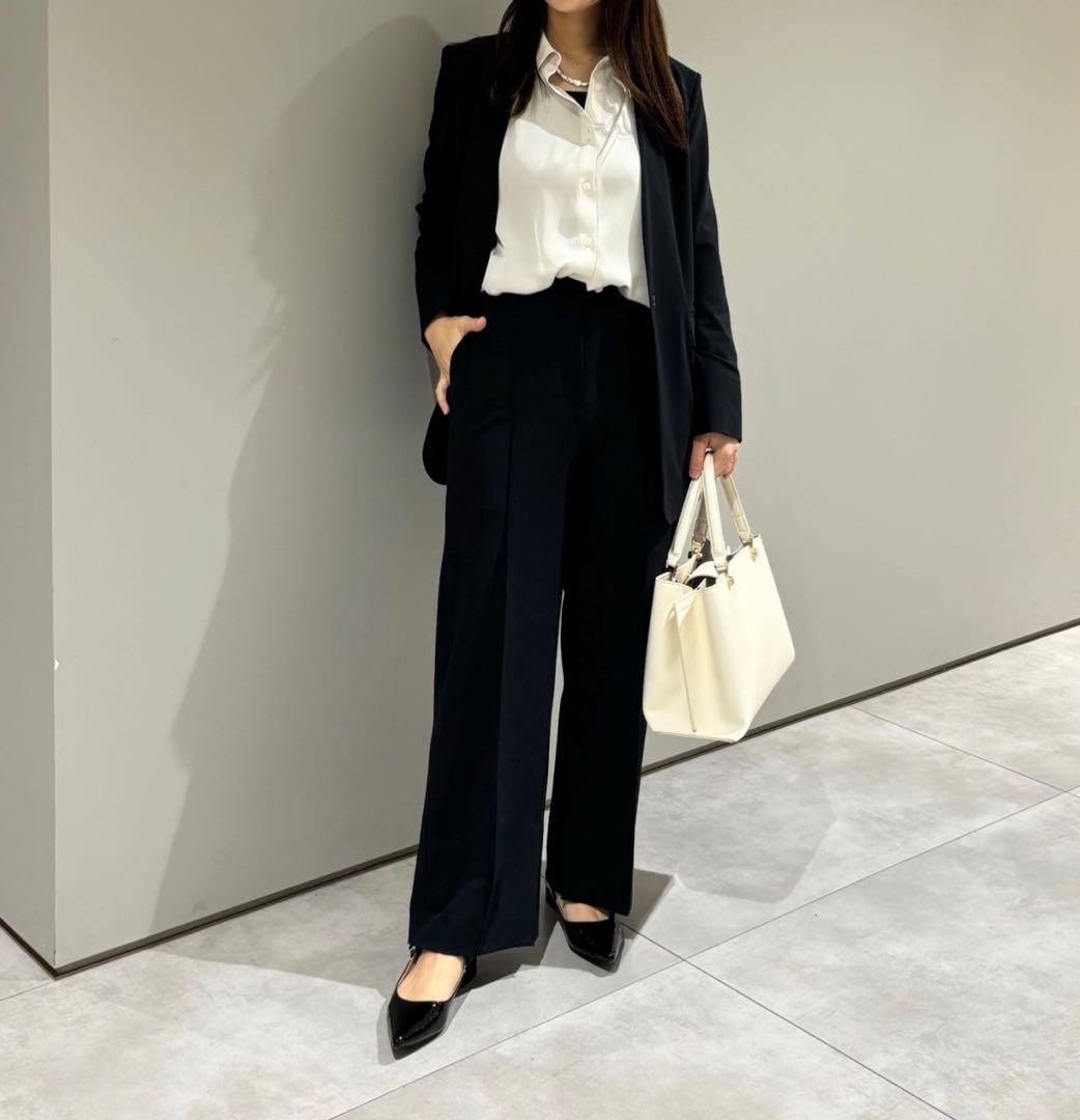 【新品】PLST ハイストレッチトリコット カラーレスジャケット S プラステ