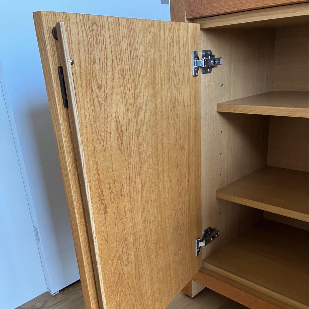 広松木工　VERO IDEA ベロイデア　チェスト＆ドア　オーク材　廃盤品