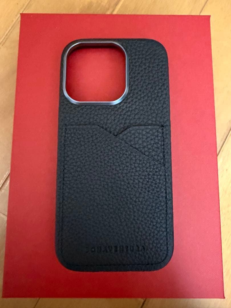 新品 BONAVENTURA iPhone16Proケース ブラック