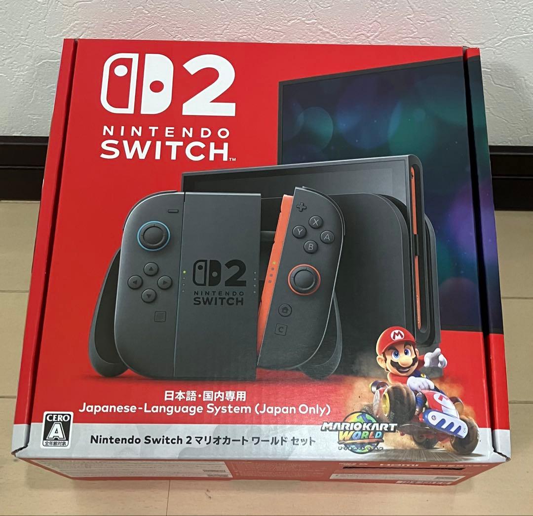 Nintendo Switch 2 マリオカートワールドセット新品未開封