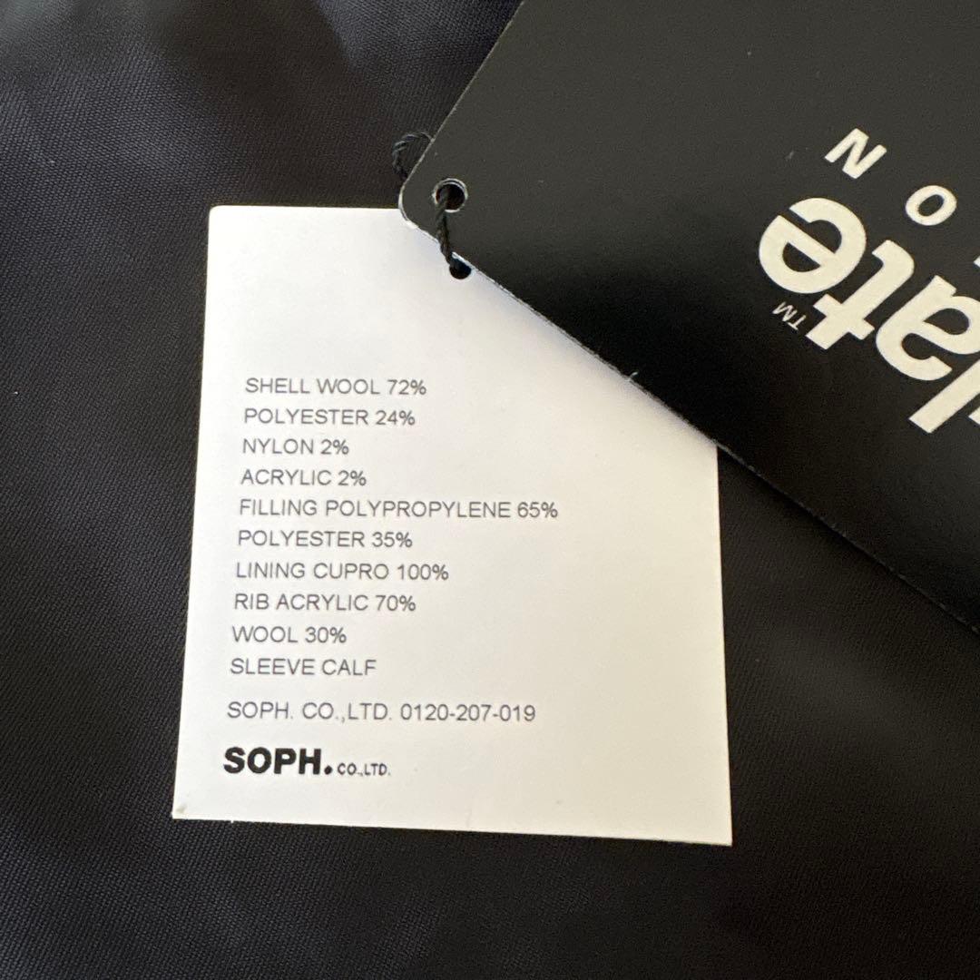 タグ付：Lサイズ SOPHNET. MELTON LAMBSWOOL スタジャン