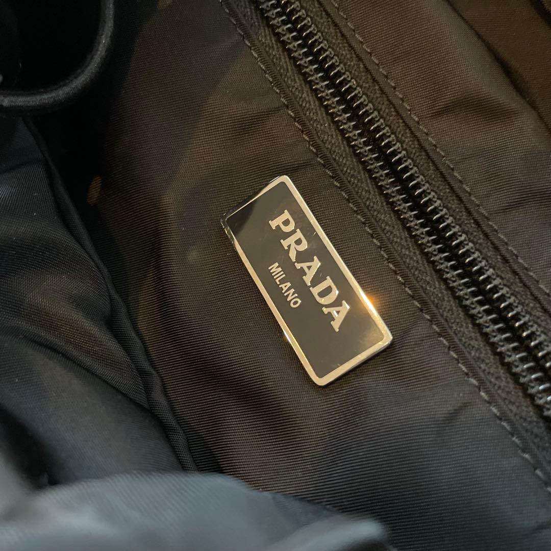 未使用級/RFID認証　プラダ　バックパック　2VZ062 テスートブラック