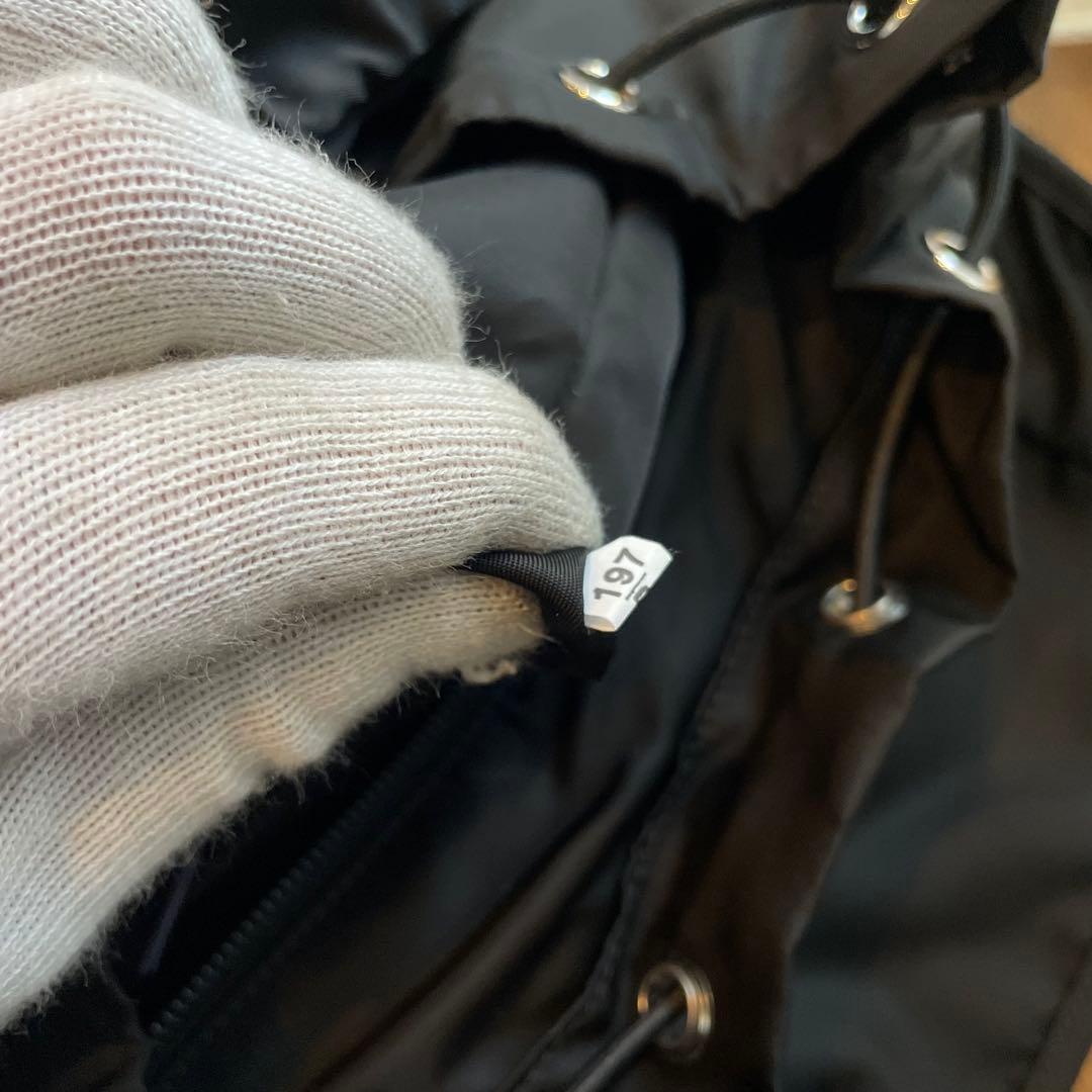 未使用級/RFID認証　プラダ　バックパック　2VZ062 テスートブラック