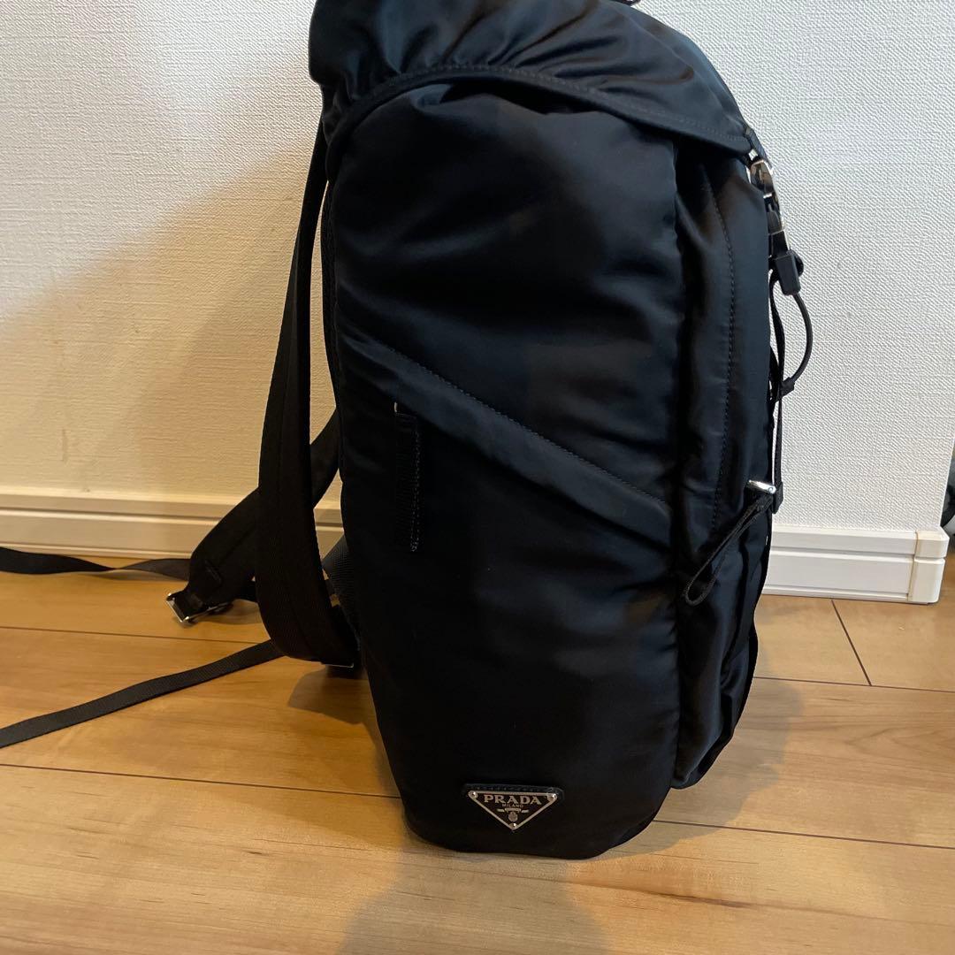 未使用級/RFID認証　プラダ　バックパック　2VZ062 テスートブラック