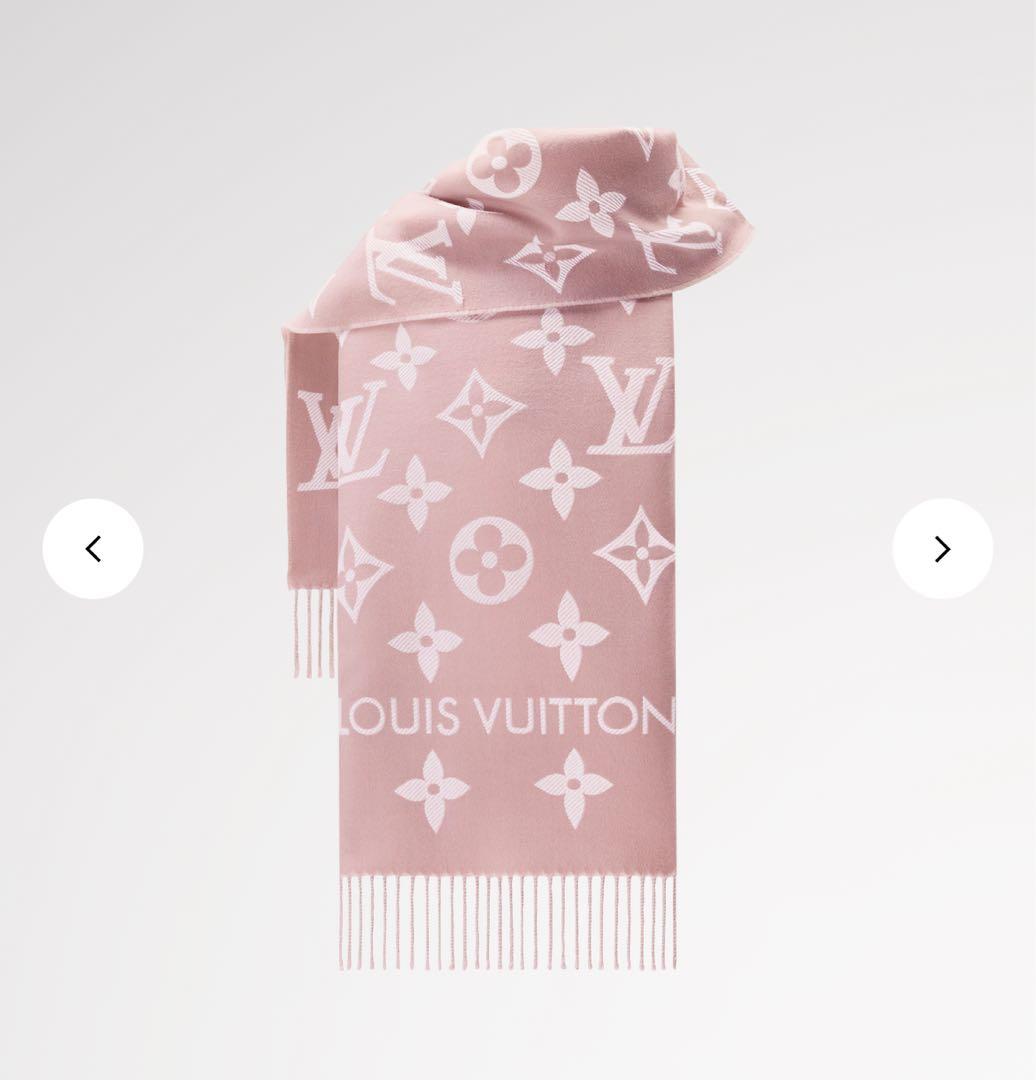【正規品】ルイヴィトン　マフラー　ベージュローズ