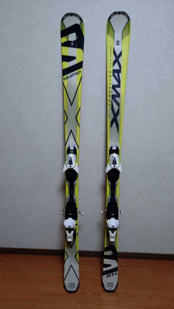 Salomon X-MAX スキー イエロー/ブラック/165cm