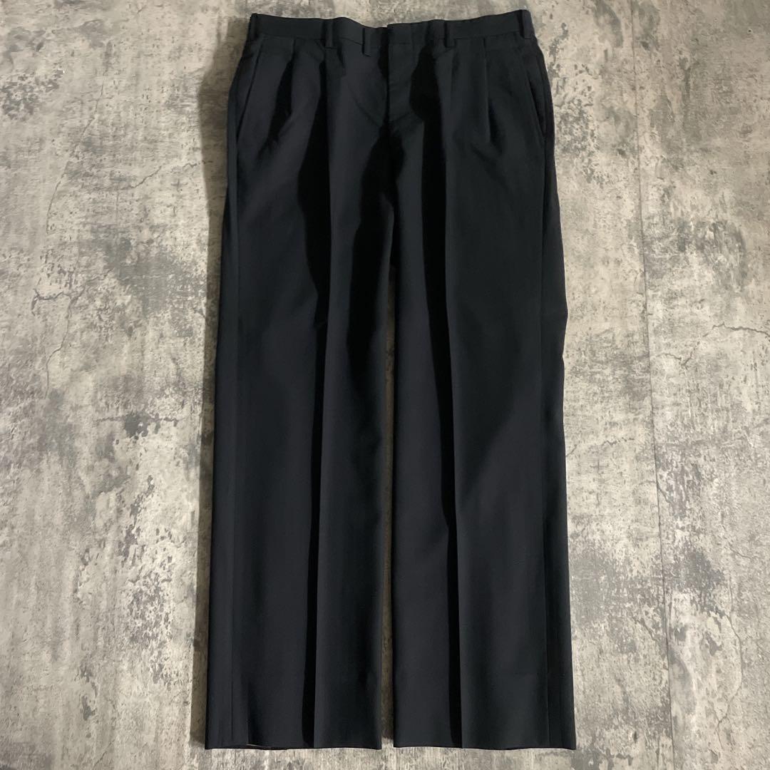 極美品 極上ウール Christian Dior ネクタイ 蛇柄 ダブルスーツ