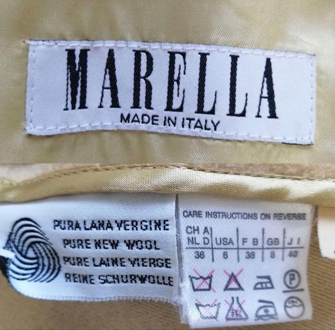 Max Mara●MARELLA ●ガウン型コート、ロング●L〜XL、40サイズ