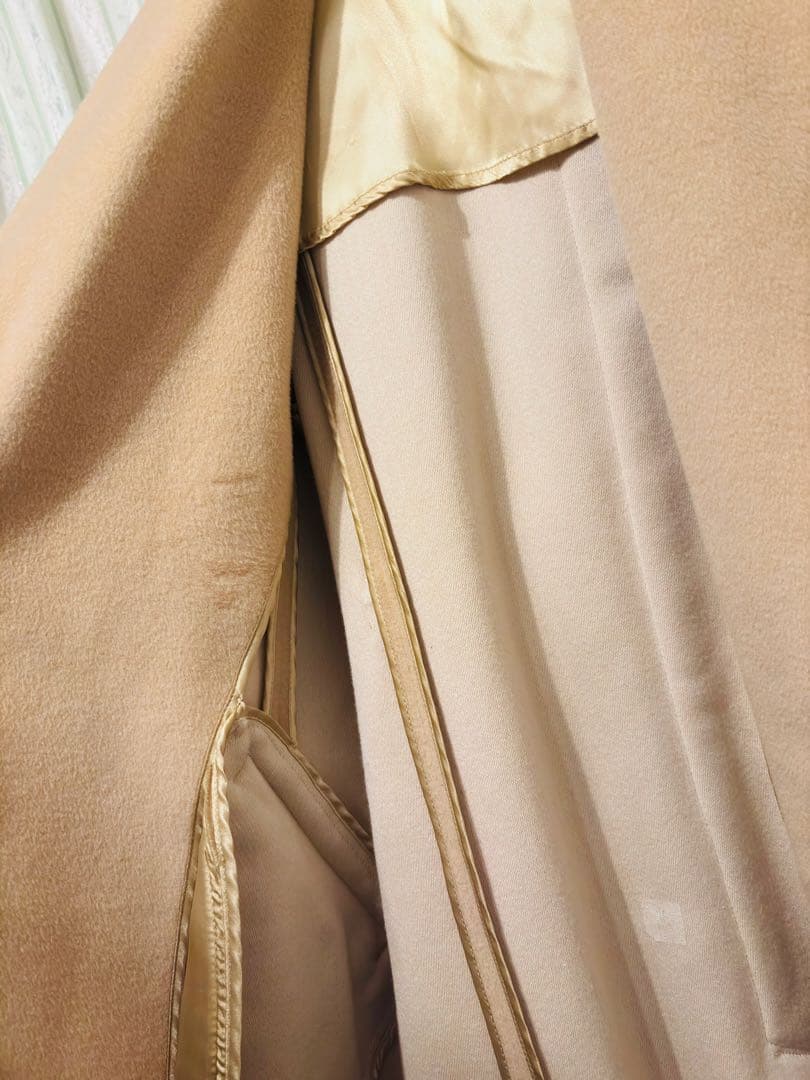 Max Mara●MARELLA ●ガウン型コート、ロング●L〜XL、40サイズ