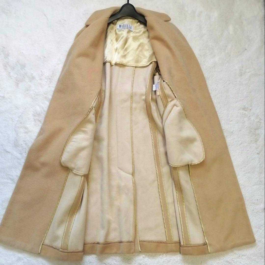 Max Mara●MARELLA ●ガウン型コート、ロング●L〜XL、40サイズ