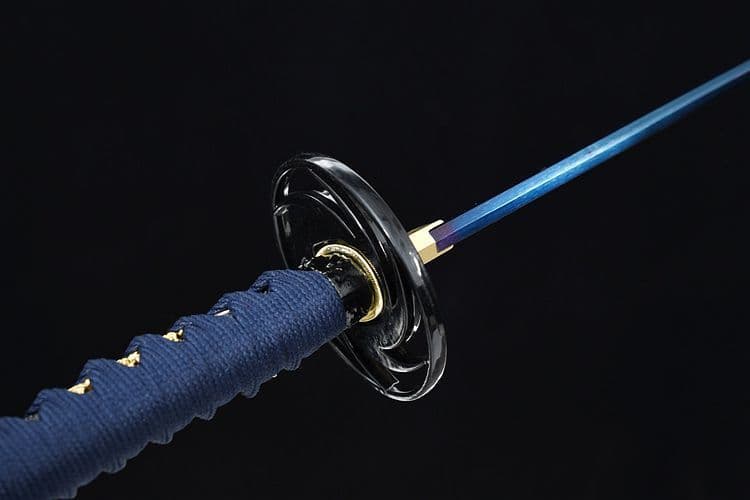 海の青 武具　刀装具　日本刀　模造刀 居合刀