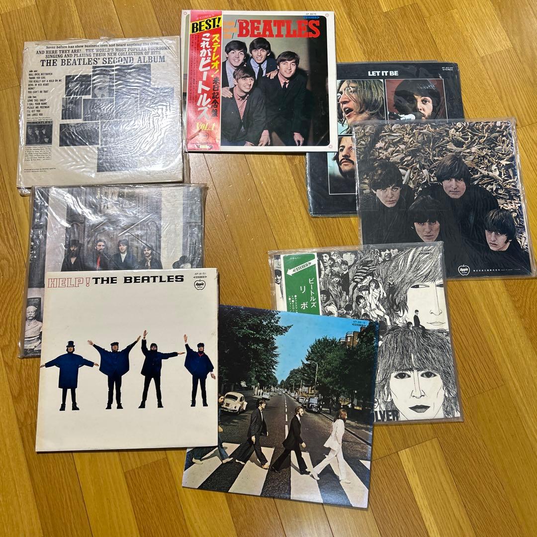 THE BEATLES ビートルズ レコード ８枚　洋楽　Record