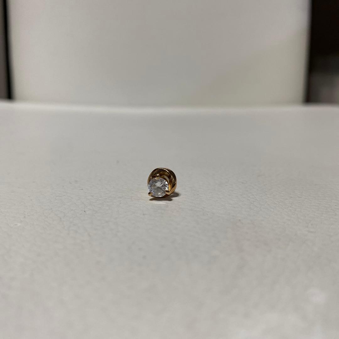 【入手困難】LION HEART ライオンハート ゴールドピアス (片耳用)