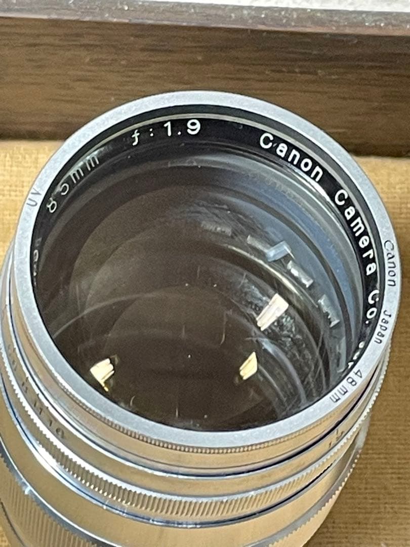 希少美品　Canon 85mm F1.9 L マウントL39 レンジファインダー