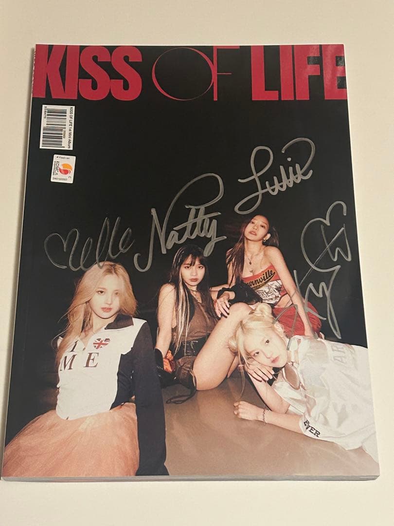 KISS OF LIFE サイン入りアルバム