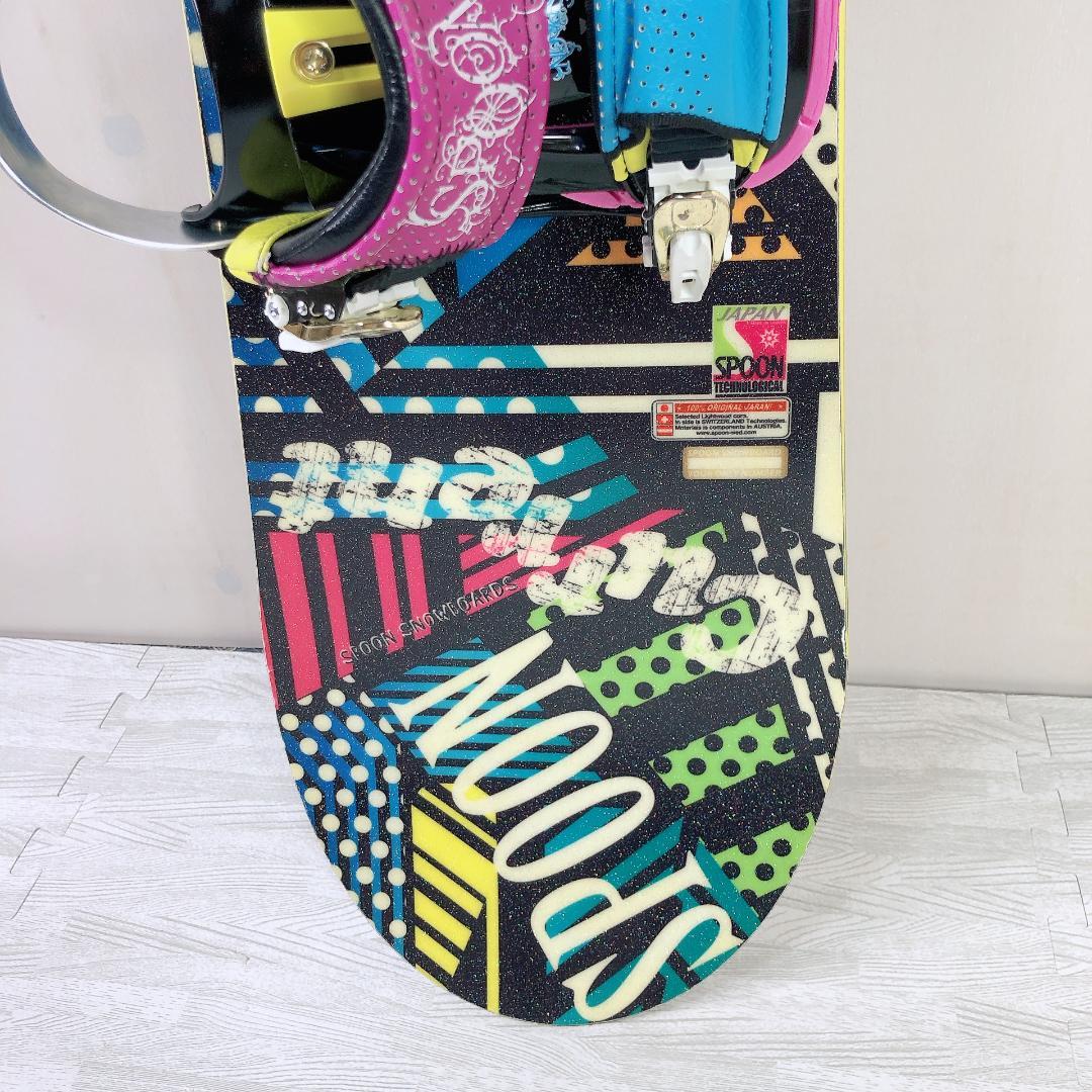 SPOON 149cm スノーボード ZUMA 3点セット