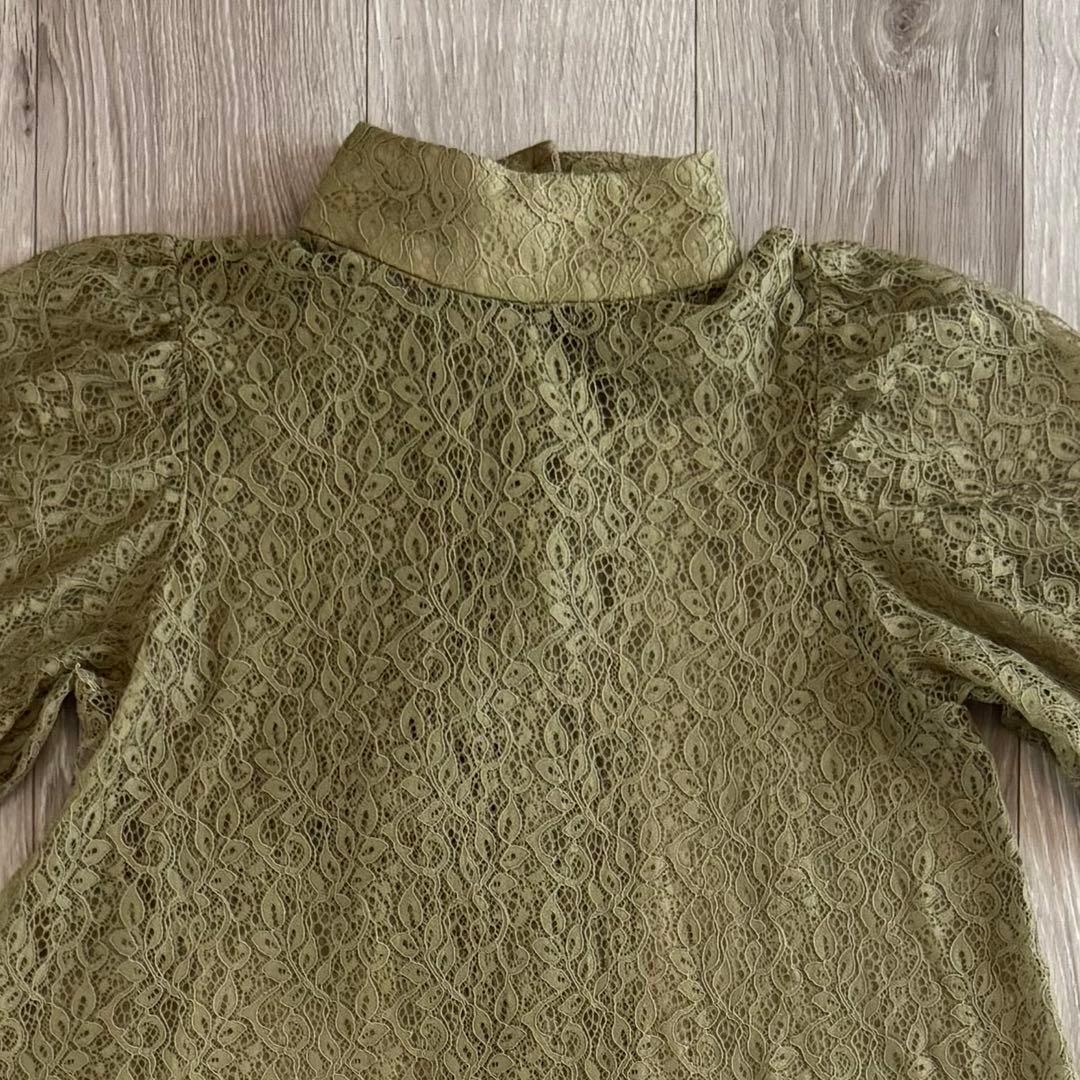 【美品】etoll. エトル 3way レースワンピース ドレス カーキ