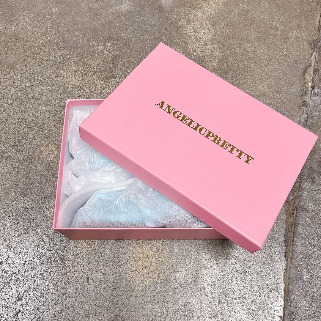 【新品未使用品】Tea Party Shoes♡サックス♡Lサイズ