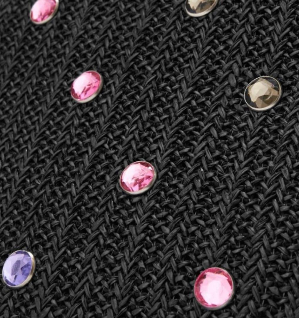 Think Bee！ジュエルビーンズトートバッグ（ブラック）