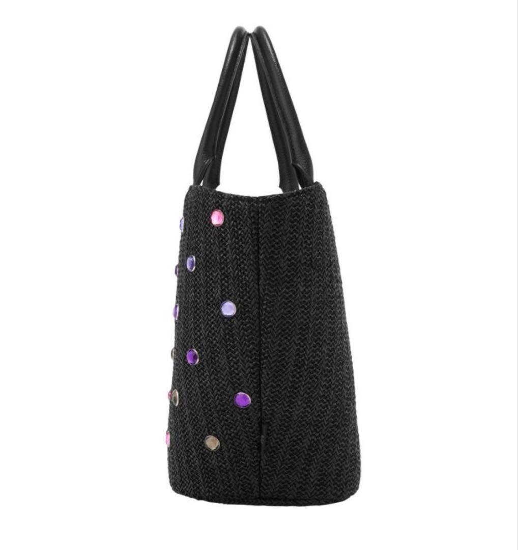 Think Bee！ジュエルビーンズトートバッグ（ブラック）