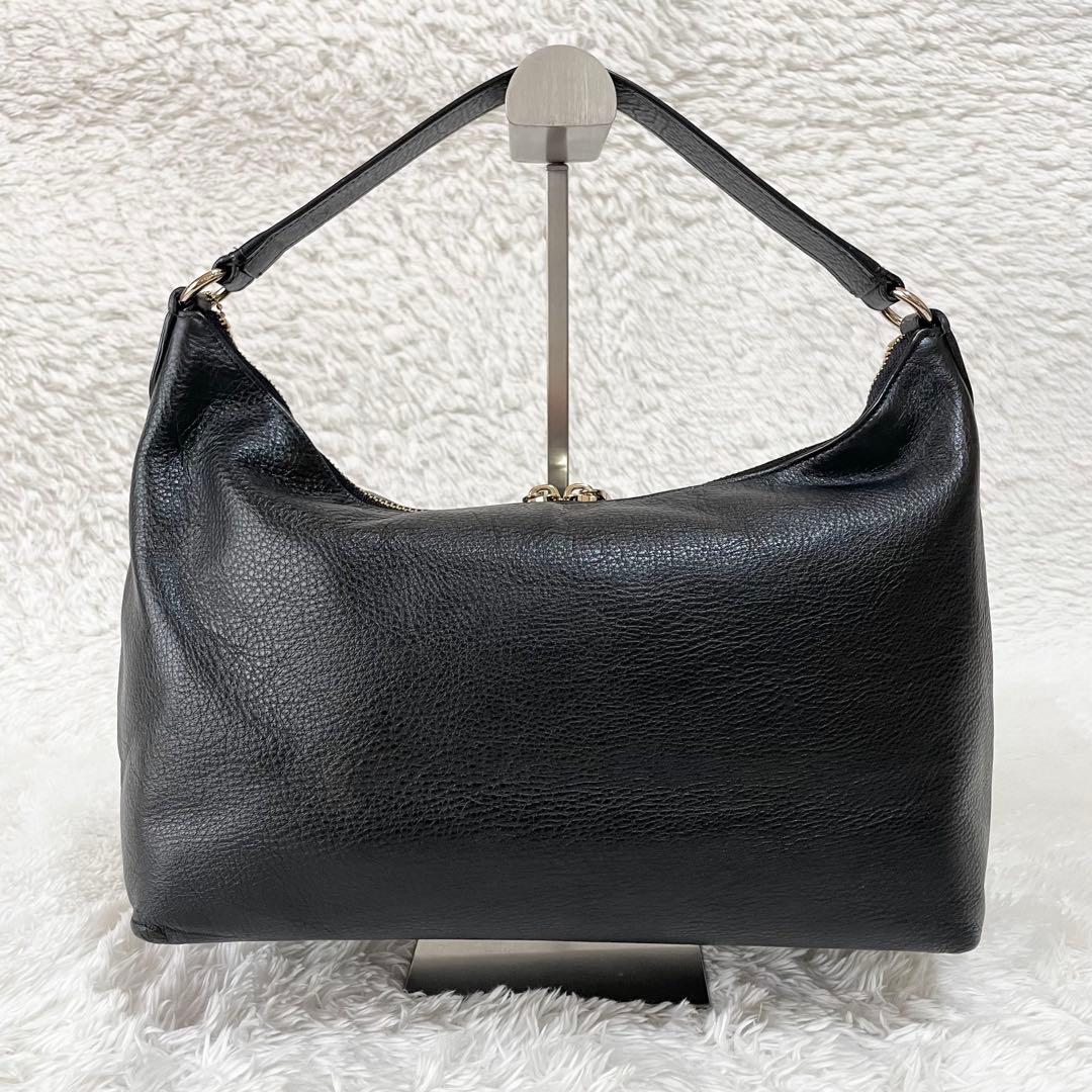 極美品☆コーチ 2way ワンショルダーバッグ F36628 ブラック レザー