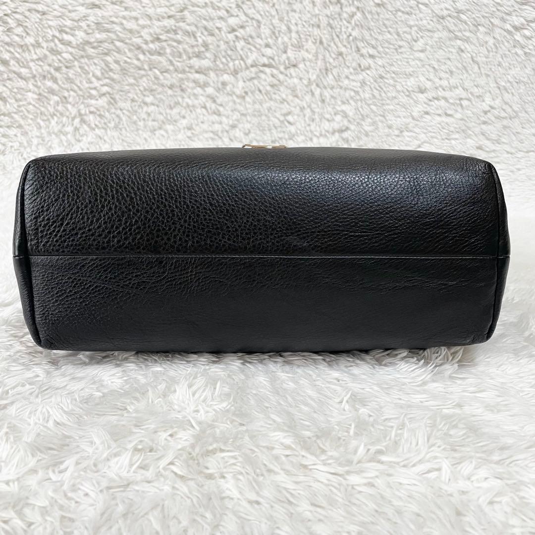 極美品☆コーチ 2way ワンショルダーバッグ F36628 ブラック レザー