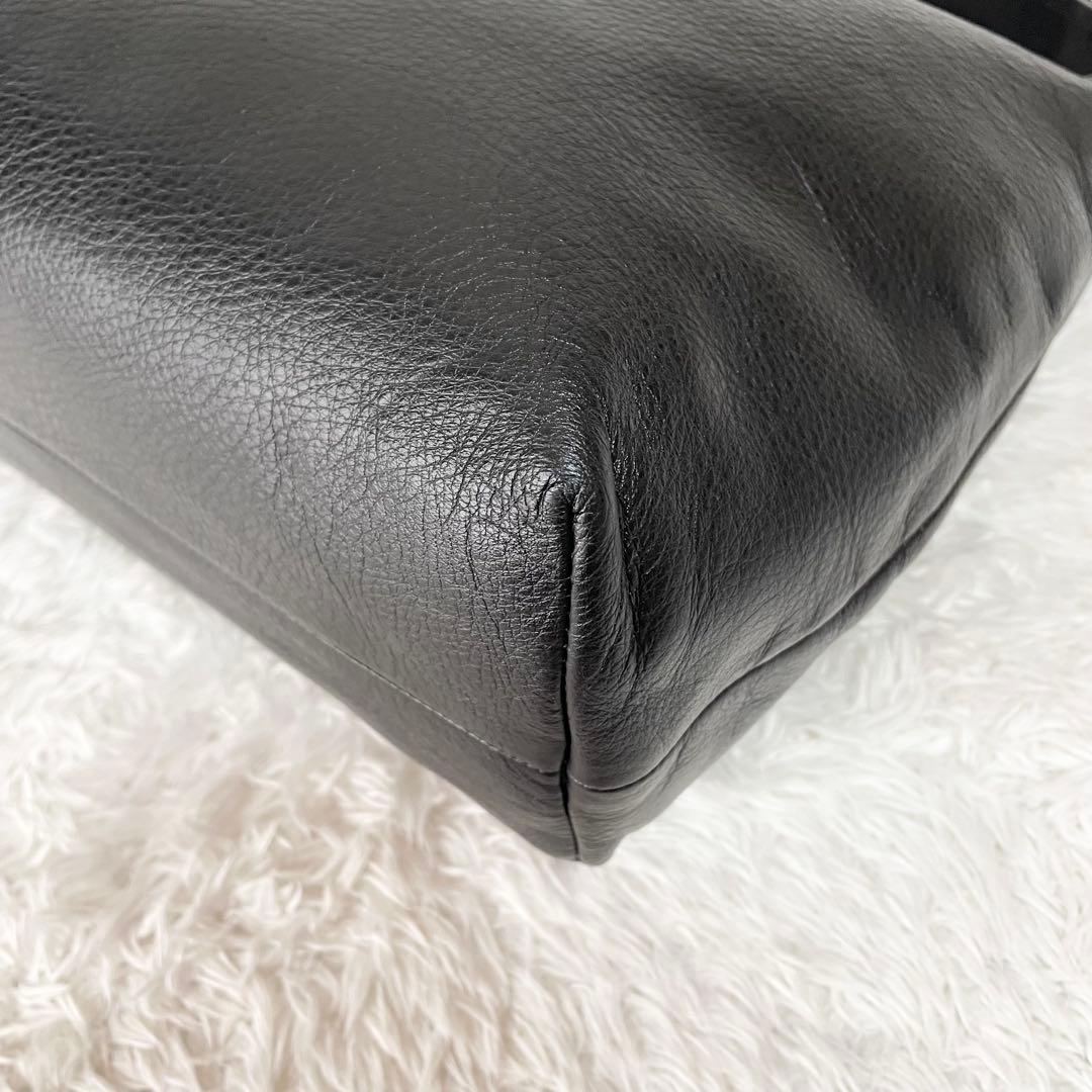 極美品☆コーチ 2way ワンショルダーバッグ F36628 ブラック レザー