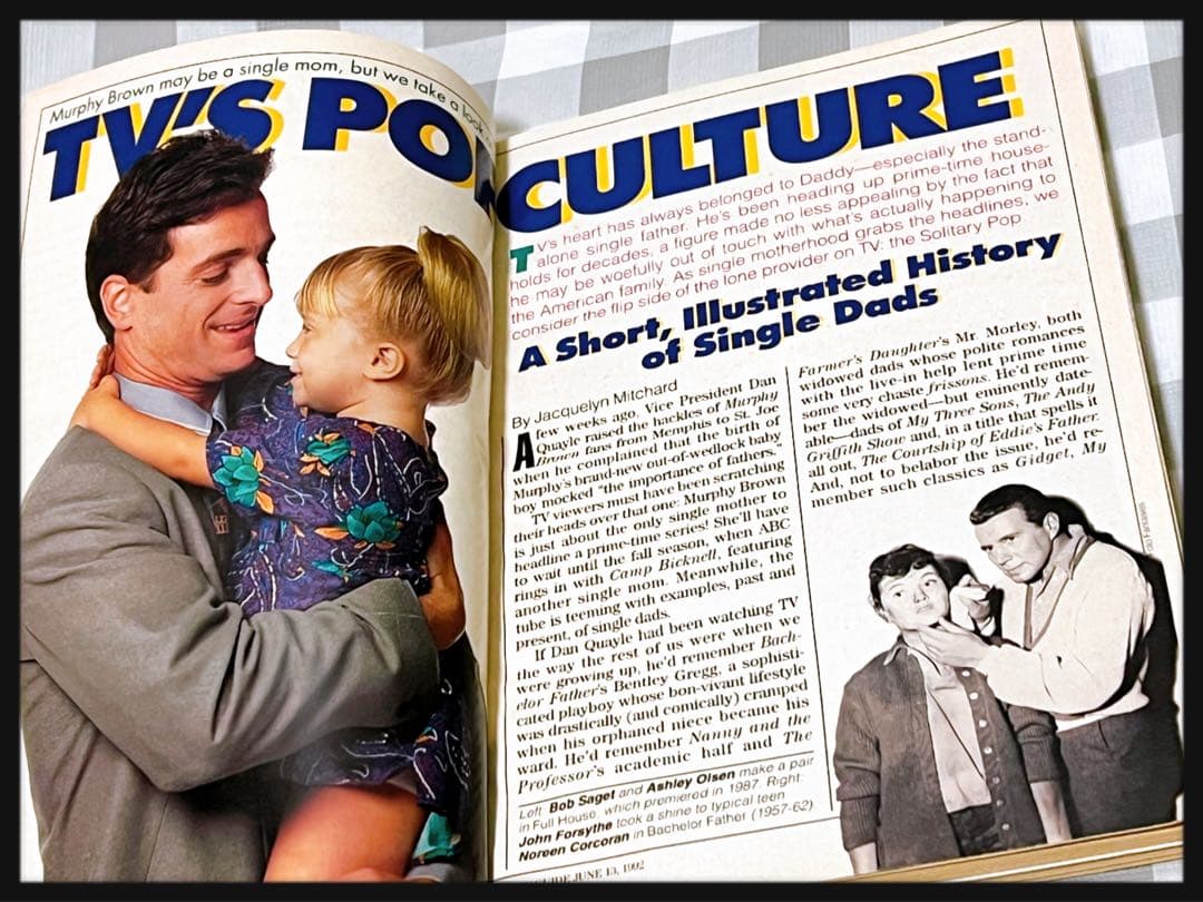 1992フルハウス フラーハウス✩.*˚超希少品！！TVガイド ボブ・サゲット