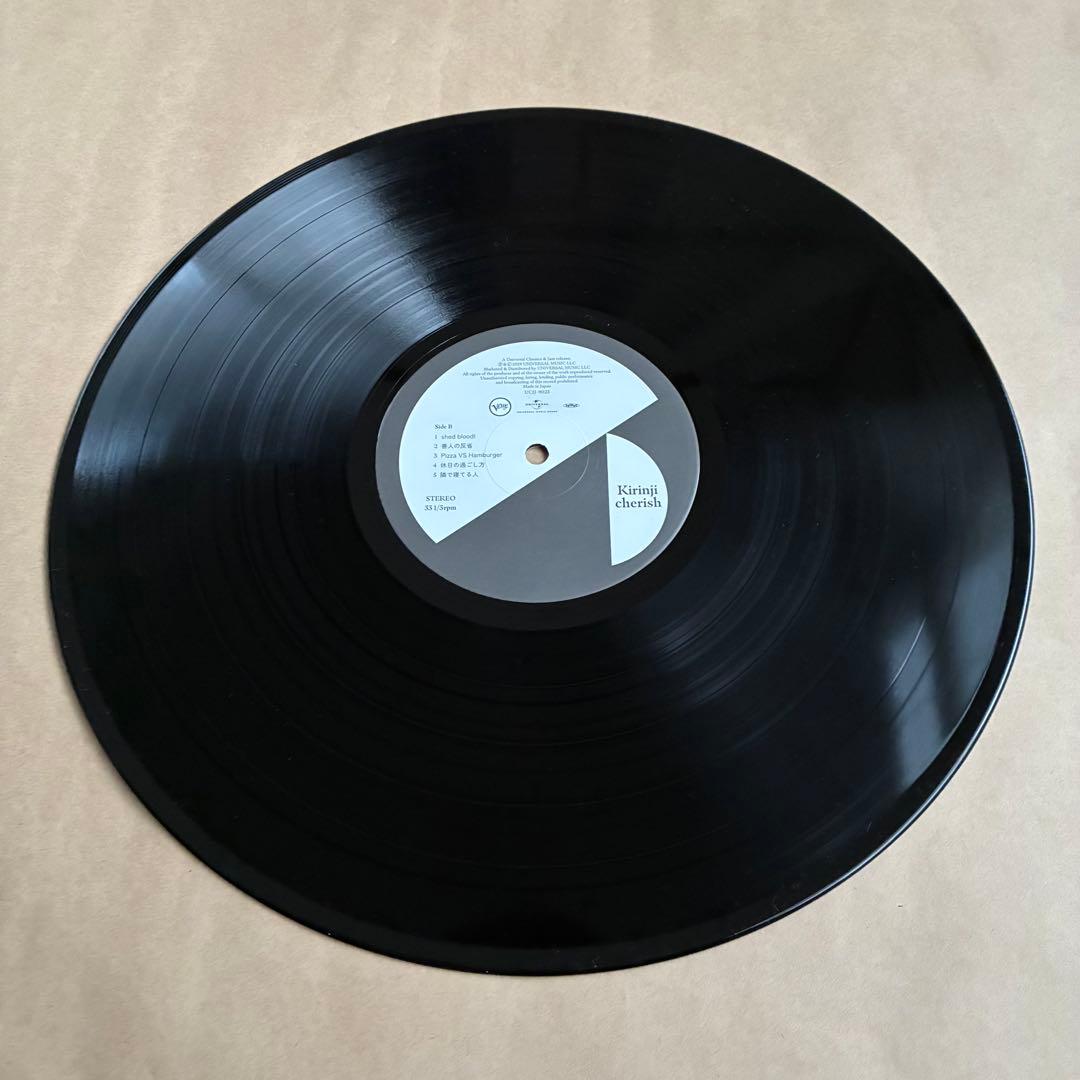 Kirinji cherish LPレコード キリンジ