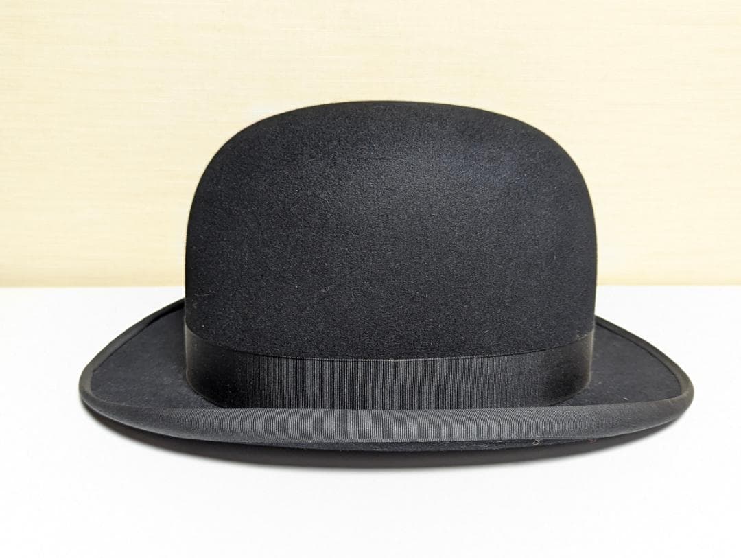 59cm Stetson 20sヴィンテージ ボーラーハット Lサイズ
