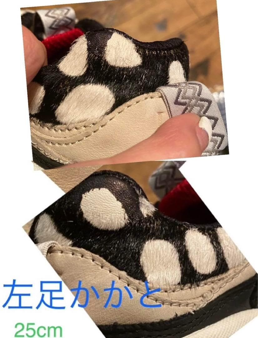 激レア✨③裏ダル✨25厚手～25.5靴下✨UGG✨ダルメシアン✨ロゴ骨型金具なし