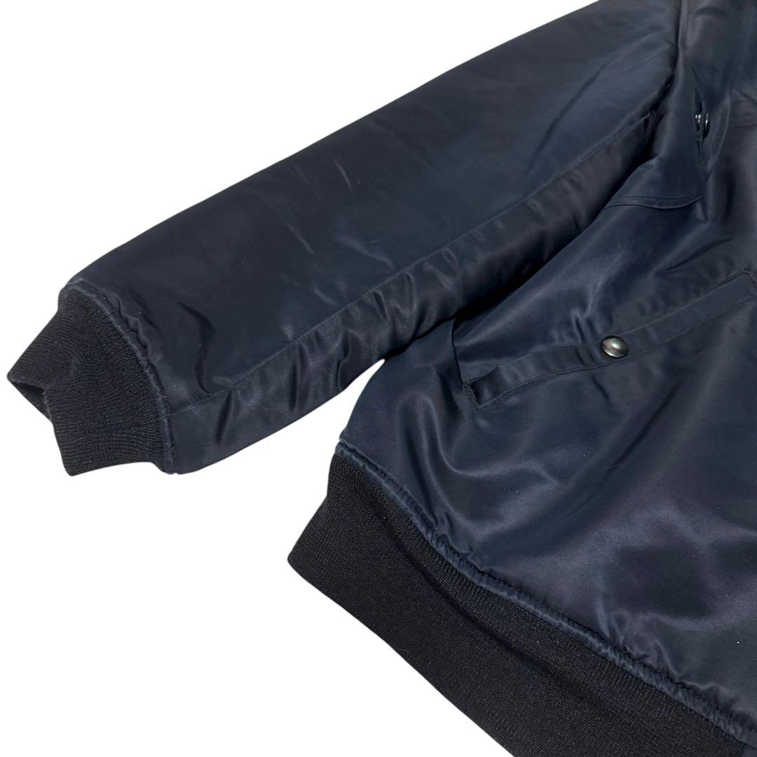 SEVESKIG MA-1 ボンバージャケット　リバーシブル　キルティング　総柄