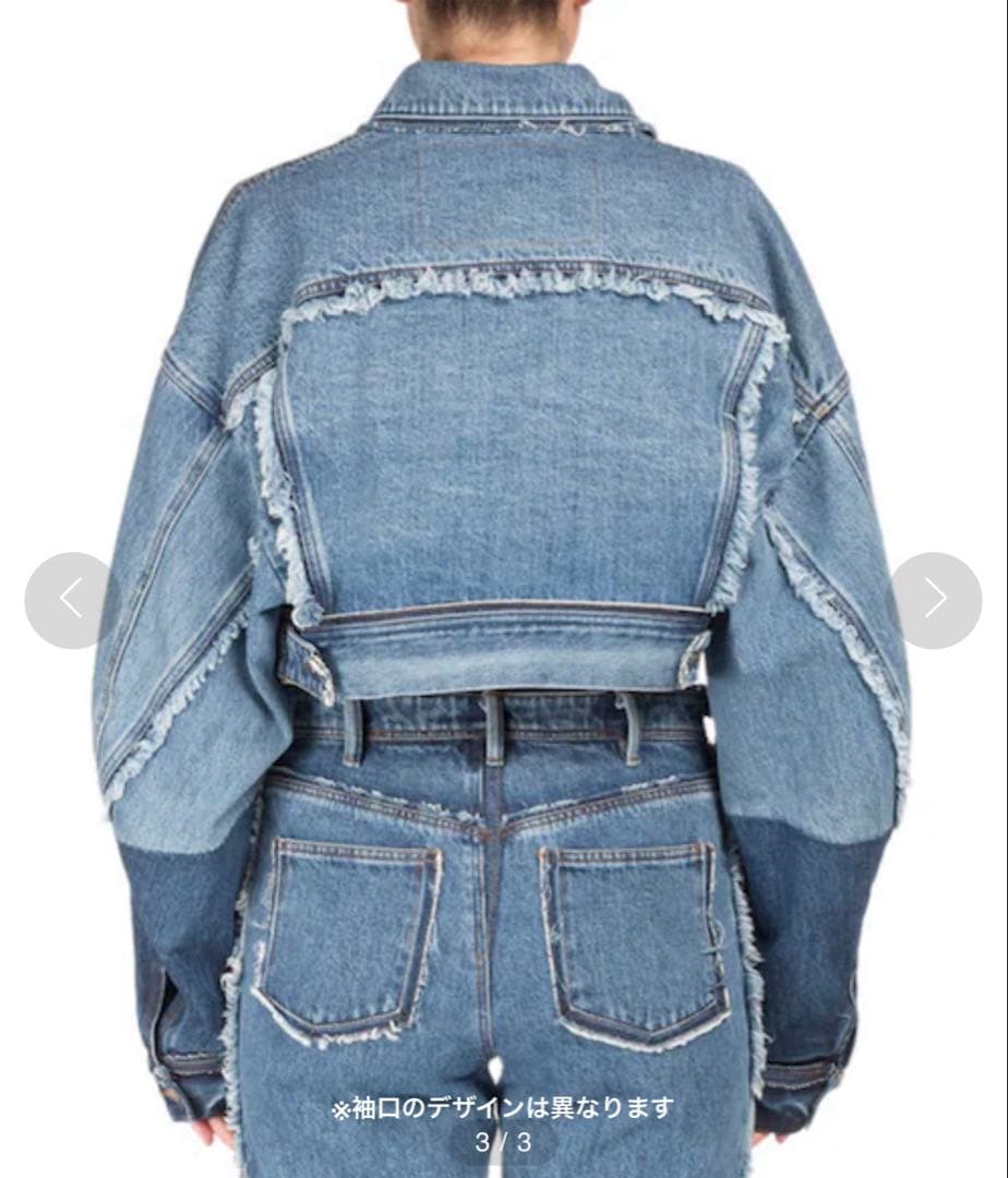 Acne Studios クロップドデニムジャケット