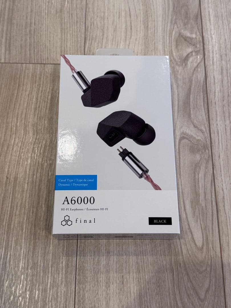 Final A6000 2pin リケーブル イヤホン