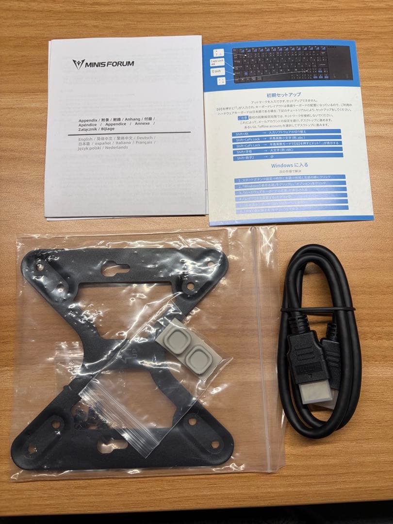 MINISFORUM UM870 Slim 32GBメモリ/ Win11 Pro