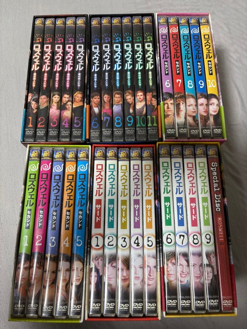 ロズウェル　星の恋人たち　DVD 全巻セット　値下げ❌