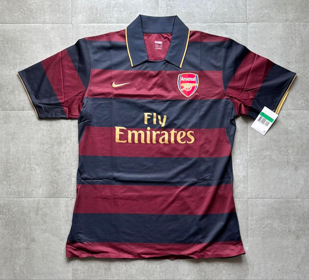 激レア　07-08 アーセナル　ナイキ　3rd選手用CLユニフォーム 新品