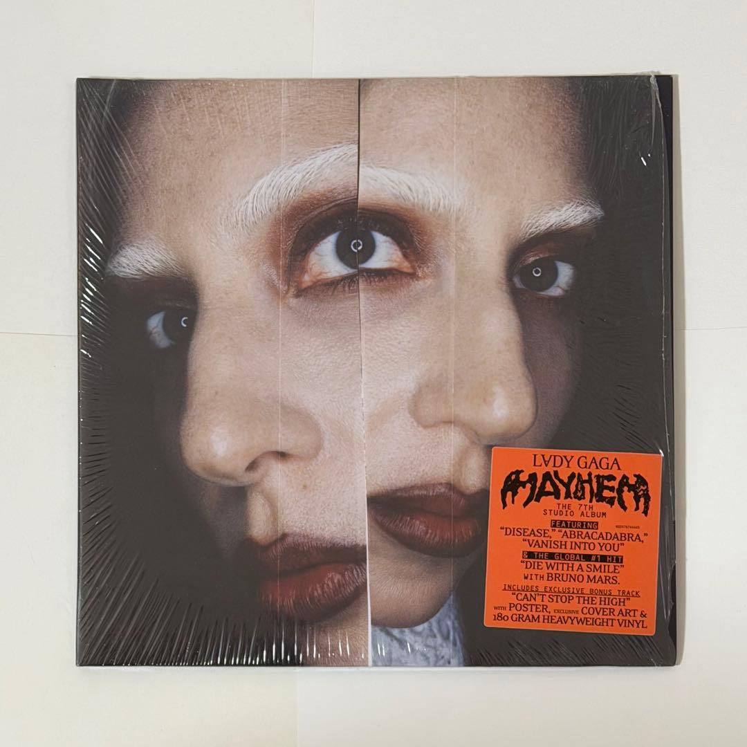 Lady Gaga　MAYHEM　直筆サイン入りレコード