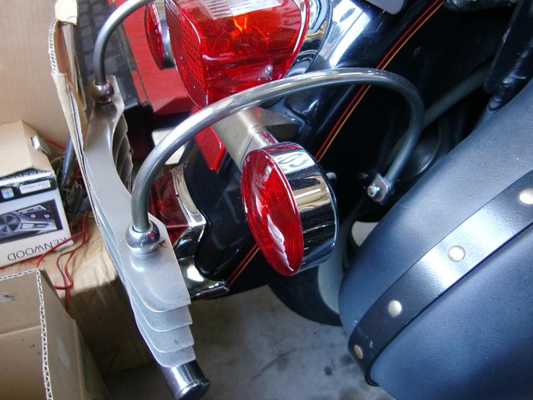 50-1041 クロームリアフェンダーバンパーチーズカッタータイプ