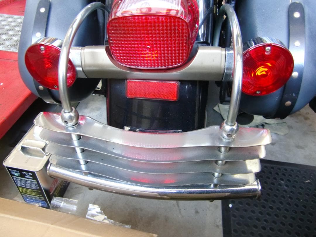 50-1041 クロームリアフェンダーバンパーチーズカッタータイプ