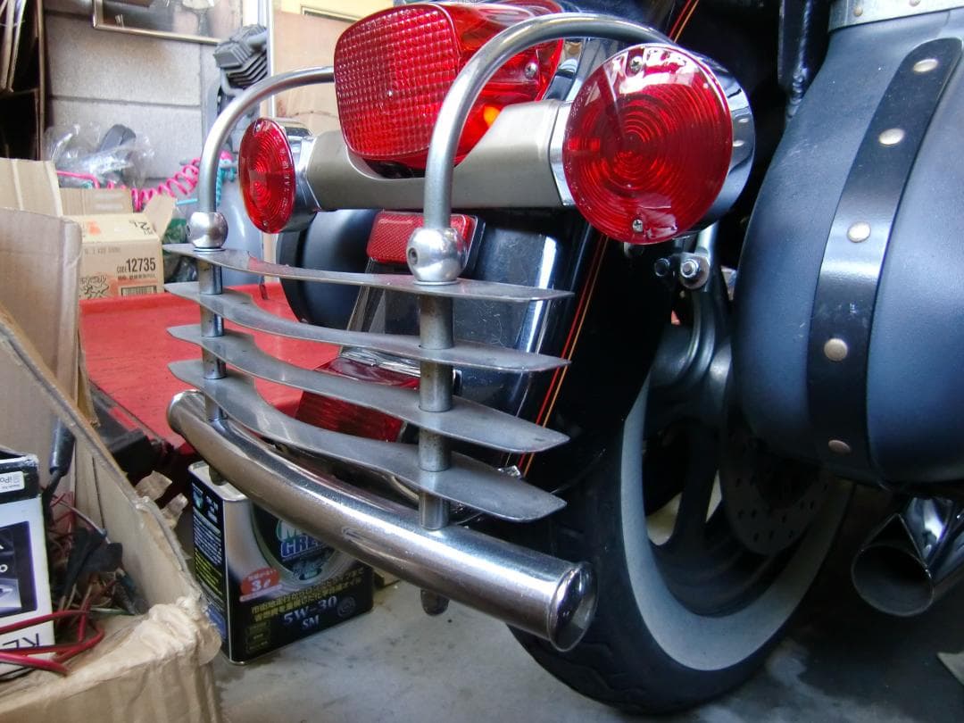 50-1041 クロームリアフェンダーバンパーチーズカッタータイプ