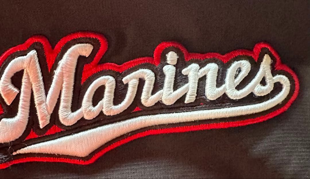 千葉ロッテマリーンズ　鶴岡コーチ　長袖シャカシャカ　背番号78